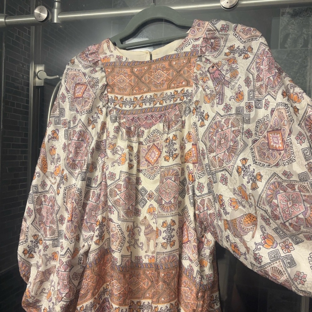Bohemian Print Women's Top
